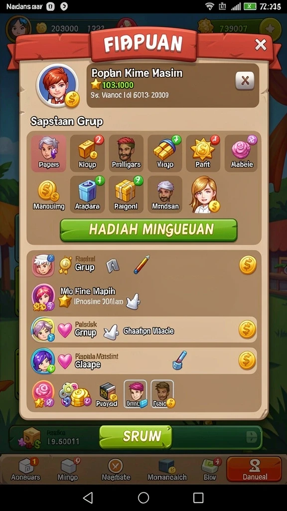 dewanusa - Karakter unik dengan kemampuan yang beragam.
