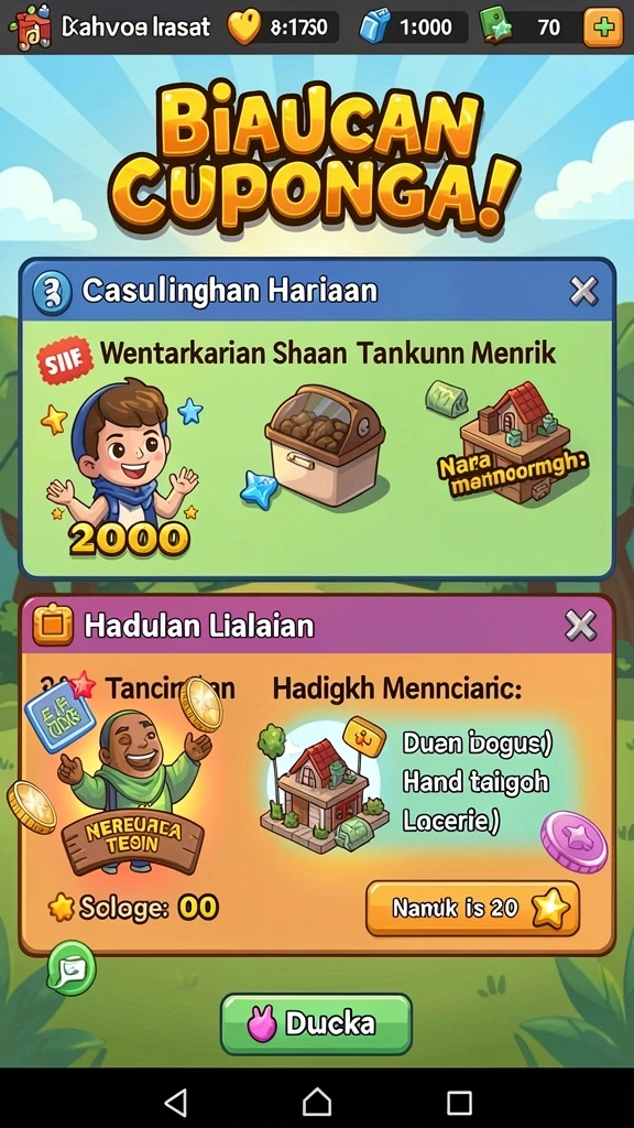 garuda999 - Pengaturan level yang bervariasi dan menantang.