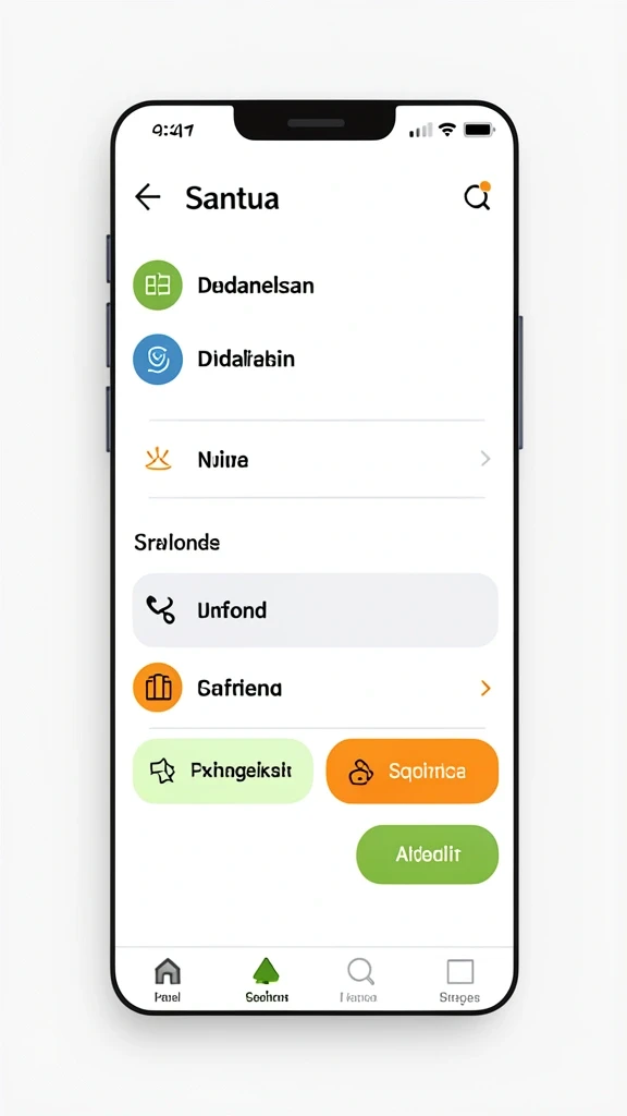 hometogel - Antarmuka sederhana yang memudahkan navigasi.