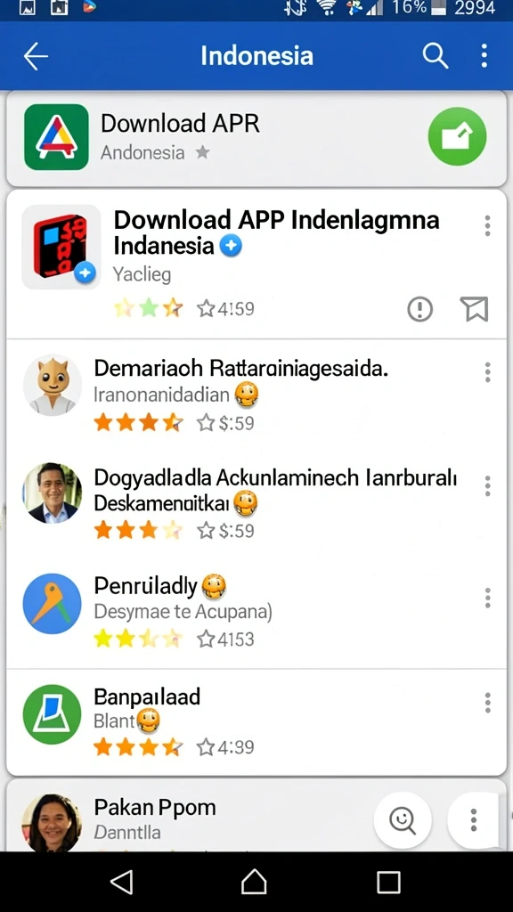 ko857 - Tampilan antarmuka utama dengan pilihan karakter.