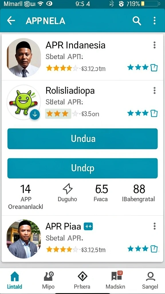 rejeki - Tampilan antarmuka yang menarik dan user-friendly.