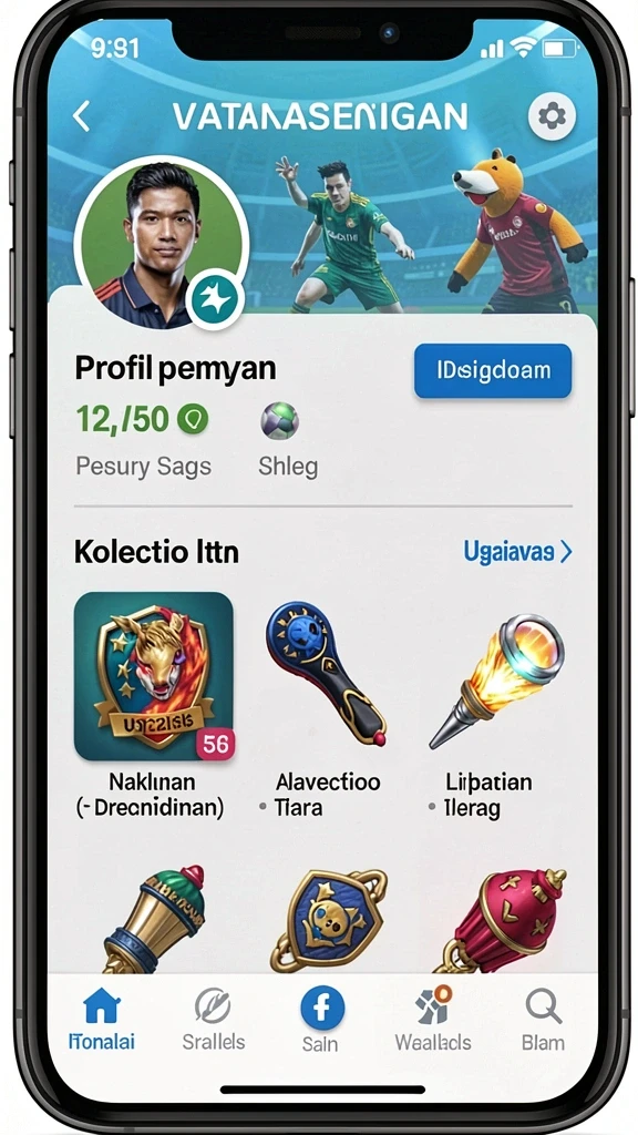 spingold - Tampilkan karakter utama yang siap untuk bertarung.