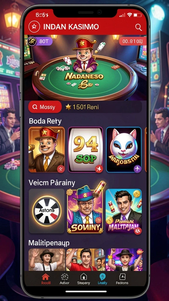 vm777 - Pengguna dapat memilih berbagai mode permainan.